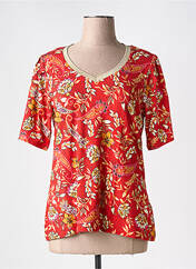 T-shirt rouge 7 SEASONS pour femme seconde vue