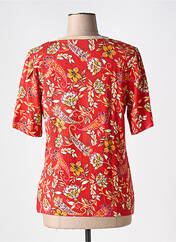 T-shirt rouge 7 SEASONS pour femme seconde vue