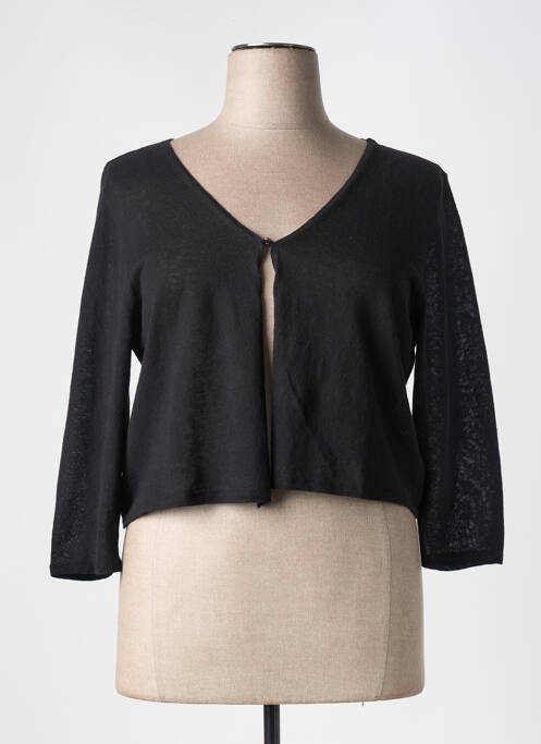 Gilet manches longues noir CONCEPT K pour femme