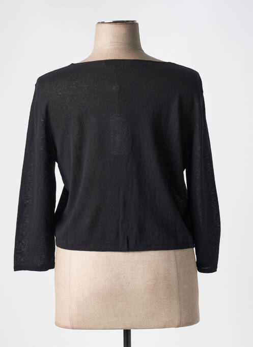 Gilet manches longues noir CONCEPT K pour femme