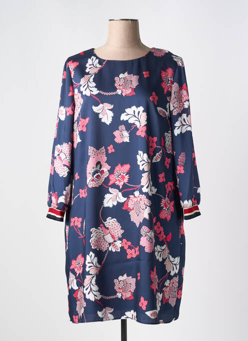 Robe courte bleu BARILOCHE pour femme