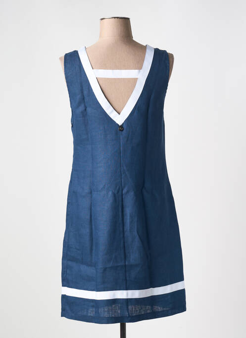 Robe courte bleu MALOKA pour femme