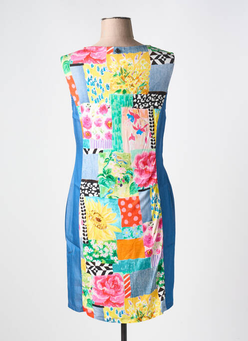 Robe courte bleu MALOKA pour femme