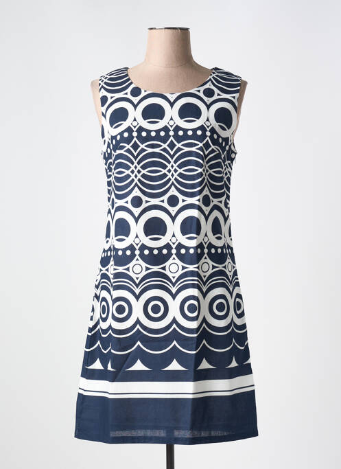 Robe courte bleu SWEET MISS pour femme