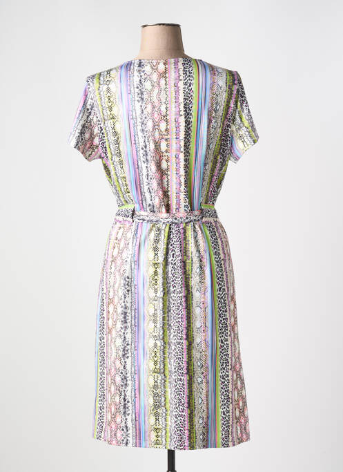 Robe mi-longue beige K-DESIGN pour femme