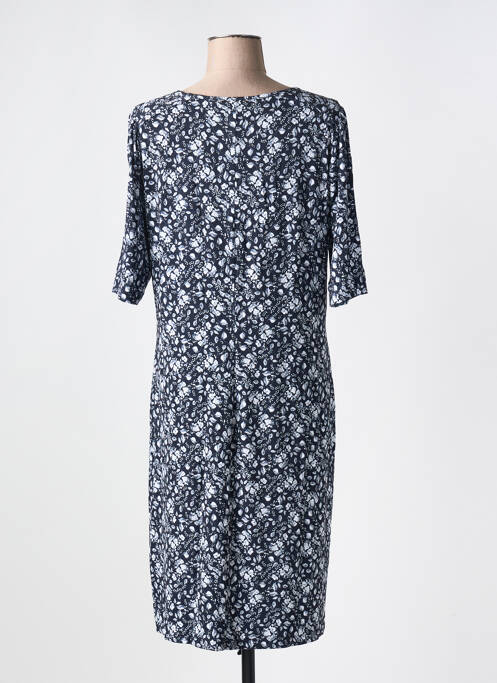 Robe mi-longue noir 7 SEASONS pour femme