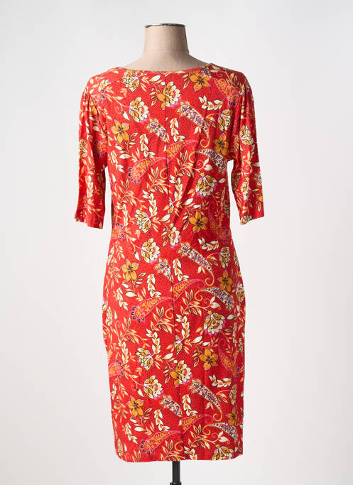 Robe mi-longue rouge 7 SEASONS femme