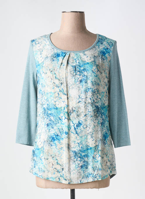 T-shirt bleu BARBARA LEBEK femme