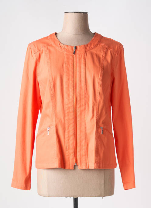 Veste casual orange SIGNATURE pour femme