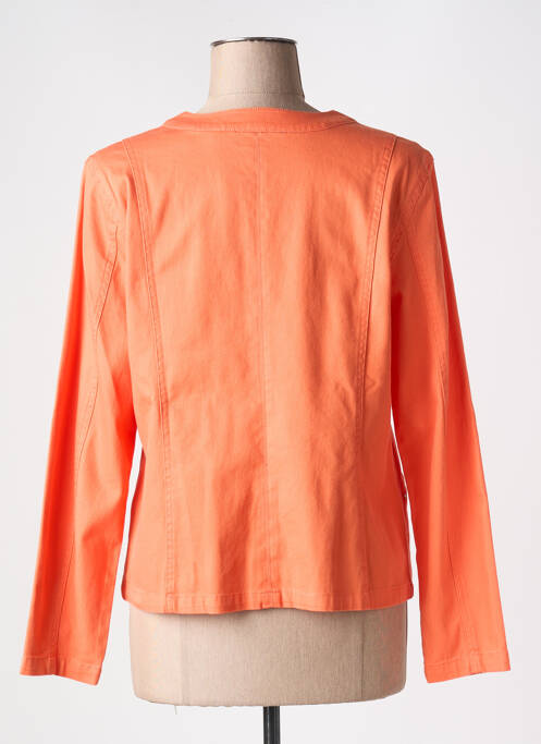 Veste casual orange SIGNATURE pour femme