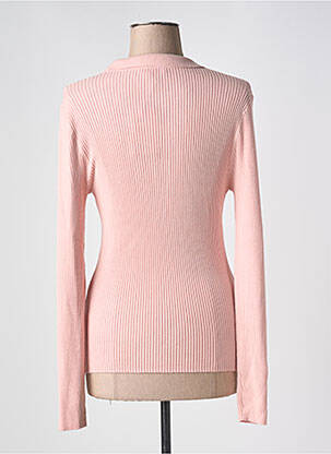 Pull coupe cintrée manches longues rose SALSA femme