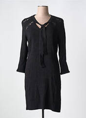 Robe mi-longue noir ONE STEP pour femme seconde vue