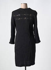 Robe mi-longue noir ONE STEP pour femme seconde vue