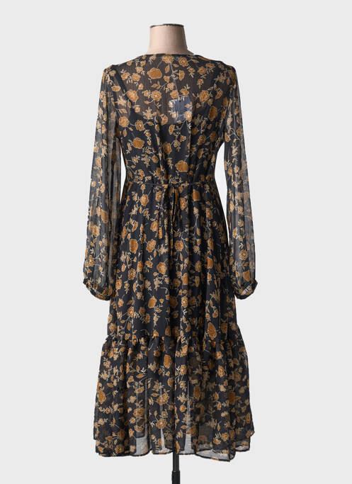 Robe mi-longue noir LPB pour femme