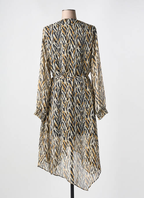 Robe mi-longue noir LPB pour femme