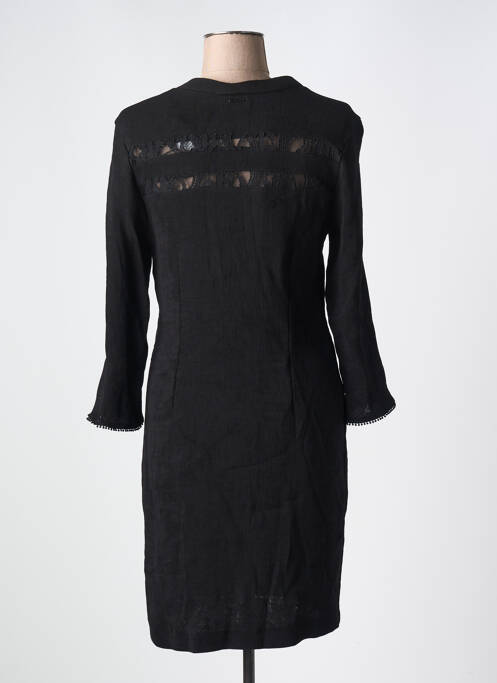 Robe mi-longue noir ONE STEP pour femme