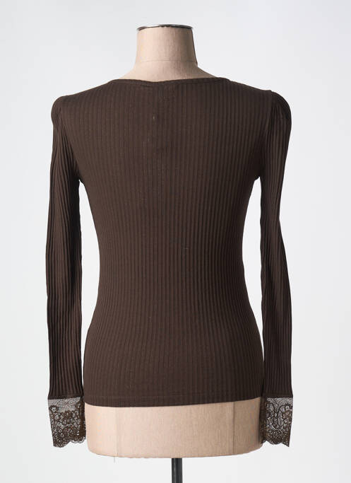 T-shirt marron CREAM femme