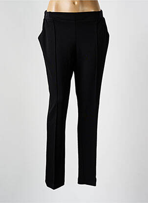Pantalon slim taille élastique taille normale noir SKFK femme