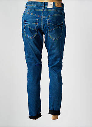 Jeans coupe slim stretch taille normale bleu CREAM femme