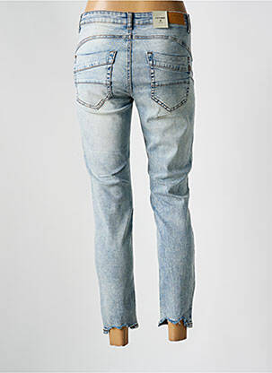 Jeans coupe slim taille normale taille normale bleu CREAM femme