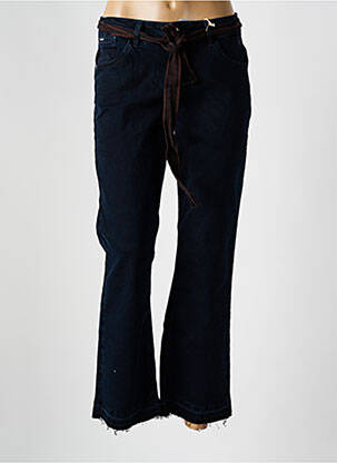 Jeans coupe droite stretch taille normale bleu CREAM femme
