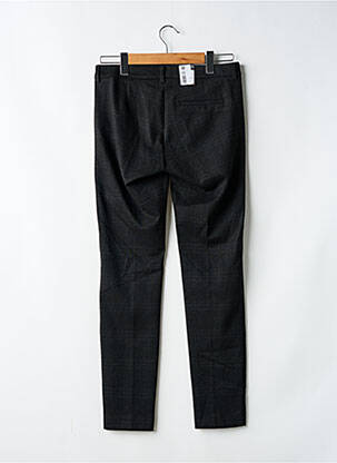 Pantalon slim stretch taille normale noir ZERRES femme