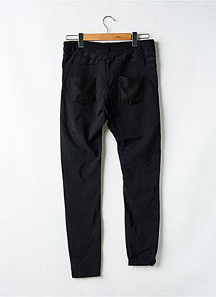 Pantalon slim stretch taille normale noir NÜ femme
