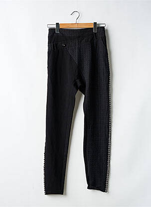 Pantalon slim stretch taille normale noir NÜ femme