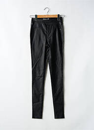 Pantalon slim taille élastique taille normale noir GARCIA femme