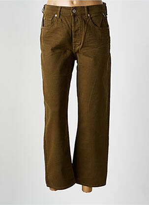 Jeans coupe large vert REPLAY pour femme