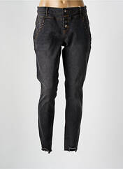 Jeans coupe slim gris CREAM pour femme seconde vue