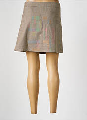 Jupe courte marron LA PETITE ETOILE pour femme seconde vue