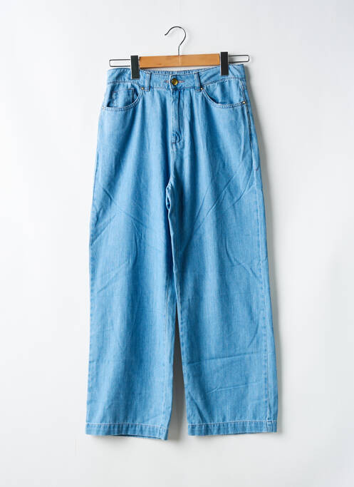 Jeans coupe large bleu I.CODE (By IKKS) pour femme