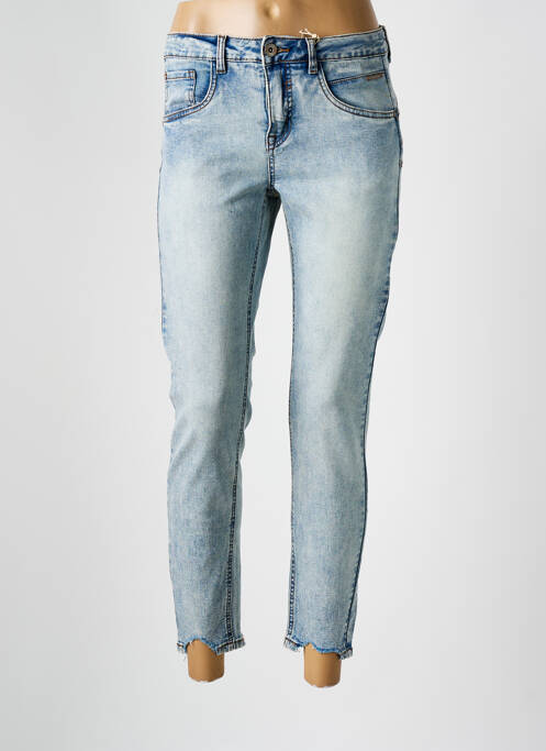 Jeans coupe slim bleu CREAM pour femme