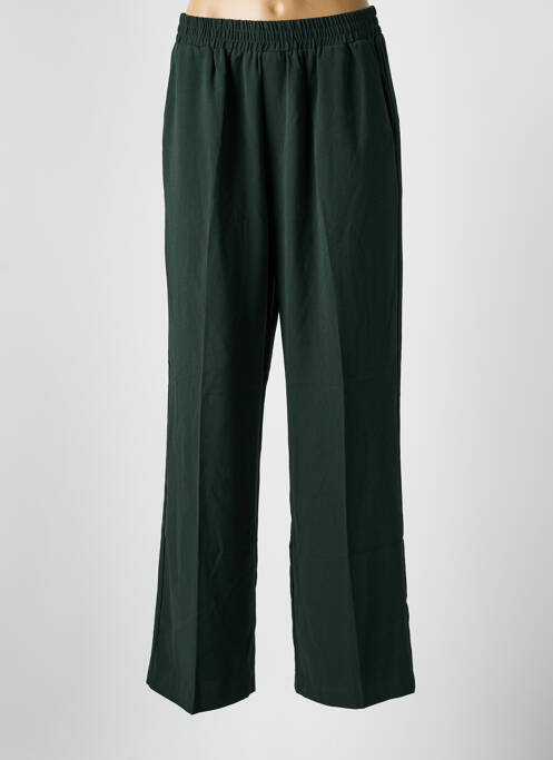 Pantalon droit vert GRACE & MILA pour femme