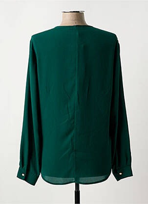 Blouse imprimé fantaisie manches longues vert RINASCIMENTO femme
