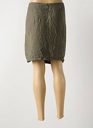 Jupe courte taille à pinces vert SINEQUANONE femme