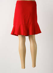 Jupe courte rouge SMASH WEAR pour femme seconde vue