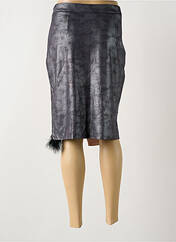 Jupe mi-longue rose SMASH WEAR pour femme seconde vue