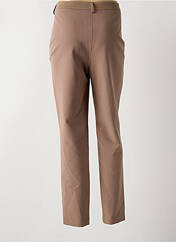 Pantalon slim marron ANA SOUSA pour femme seconde vue