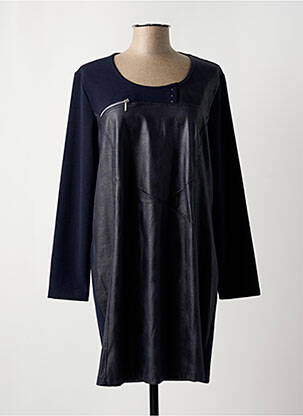 Robe courte bleu BAGORAZ pour femme