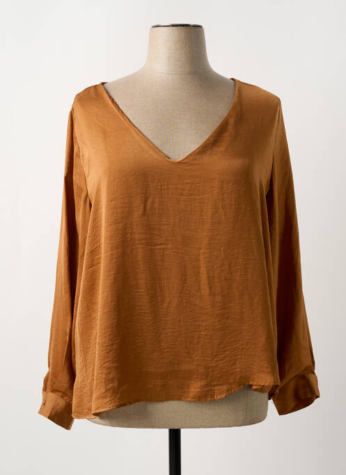 Blouse marron GABRIELLE BY MOLLY BRACKEN pour femme