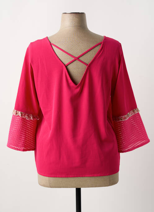 Blouse rose SMASH WEAR pour femme