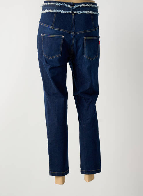 Jeans coupe slim bleu TEMPERATURA pour femme