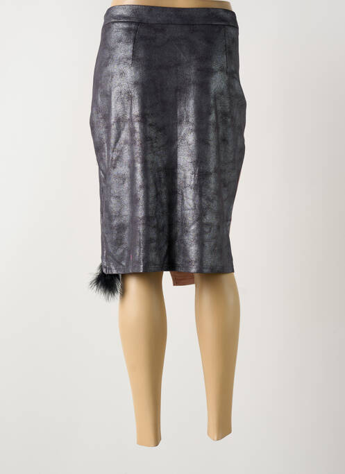 Jupe mi-longue rose SMASH WEAR femme