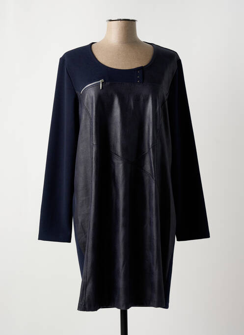 Robe courte bleu BAGORAZ pour femme