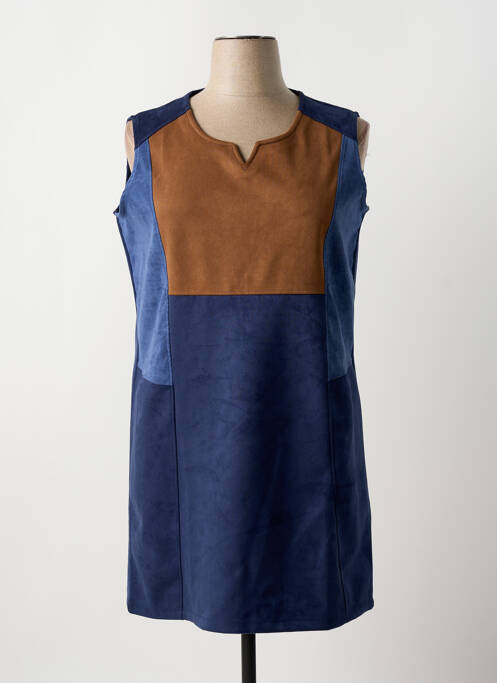 Robe courte bleu BAGORAZ femme