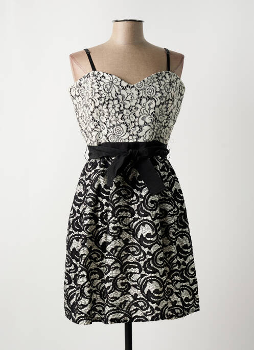 Robe mi-longue noir RINASCIMENTO pour femme