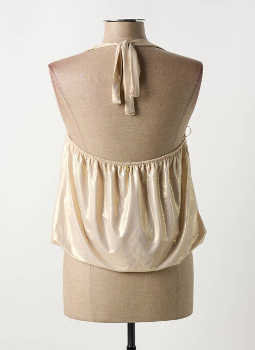 Top beige RINASCIMENTO pour femme