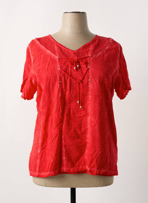 Top rouge BAGORAZ pour femme